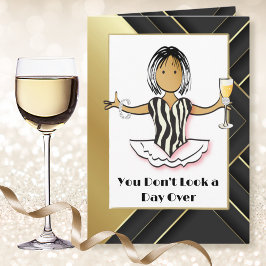 Tarjeta Cumpleaños divertido sarcástico fabuloso audaz étn