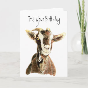 Tarjeta Cumpleaños Divertido, Sobre la Colina, Humor de Vi