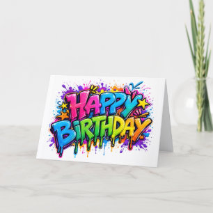 Tarjeta CUMPLEAÑOS DIVERTIDO - VER DENTRO y atrás ...