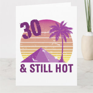 Tarjeta Cumpleaños divertido y caliente de 30 años