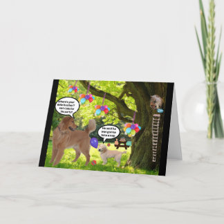 Tarjeta Cumpleaños Dorado