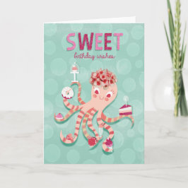 Tarjeta Cumpleaños dulce