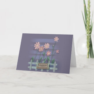 Tarjeta Cumpleaños en Flor