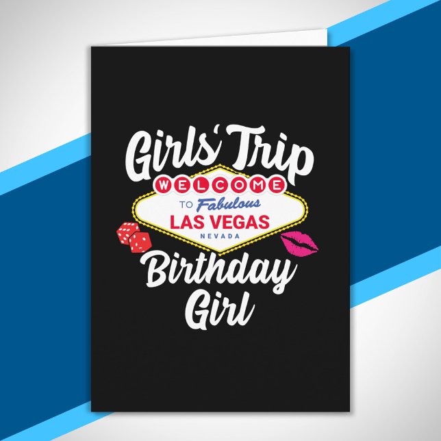 Tarjeta Cumpleaños en Las Vegas - Viaje de chicas a Las Ve (Subido por el creador)