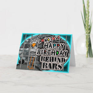 Tarjeta Cumpleaños en prisión