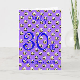 Tarjeta Cumpleaños español de Feliz Cumpleaños con el