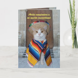 Tarjeta Cumpleaños Español para el Esposo (o Novio)