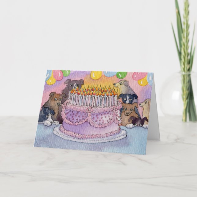 Tarjeta Cumpleaños! Espero que consigas mucho perro con TA (Anverso)
