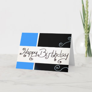 Tarjeta cumpleaños feliz