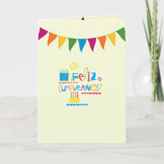 Tarjeta cumpleaños feliz