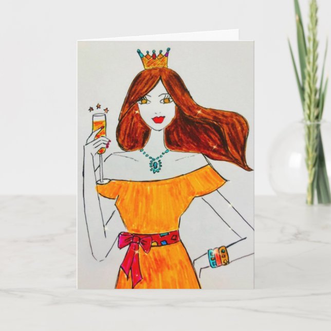 Tarjeta cumpleaños feliz (Anverso)