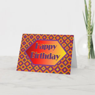Tarjeta cumpleaños feliz