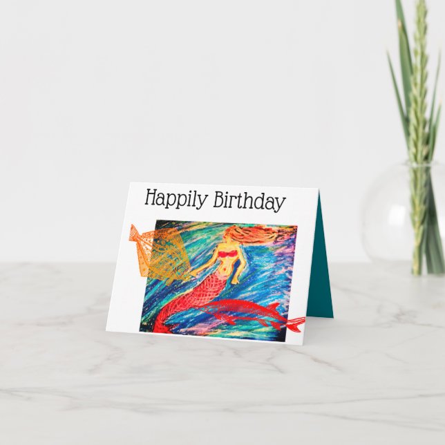 Tarjeta Cumpleaños Feliz (Anverso)