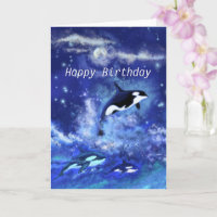 Cumpleaños feliz - Ballenas asesinas en plena luna