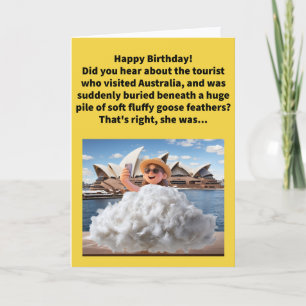 Tarjeta Cumpleaños Feliz Chiste Divertido