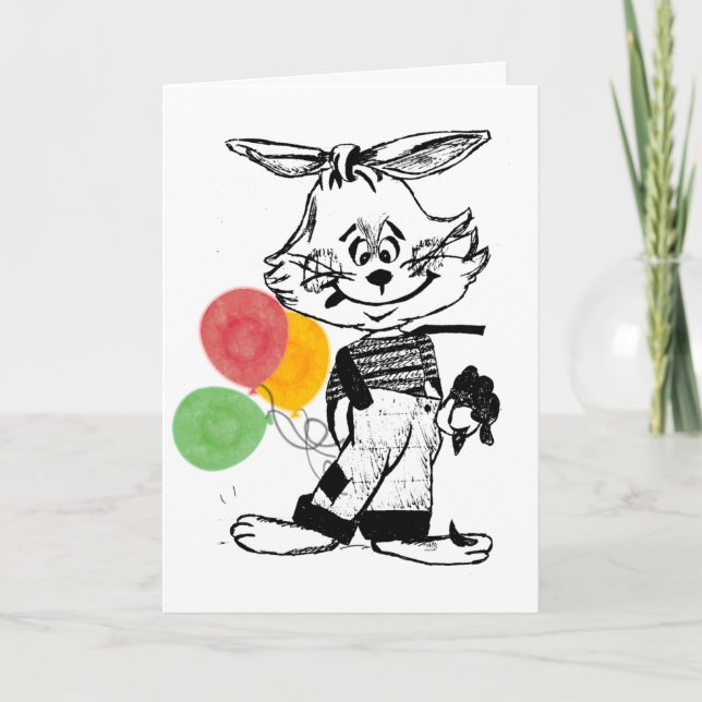 Tarjeta Cumpleaños feliz (Color Me) (Anverso)