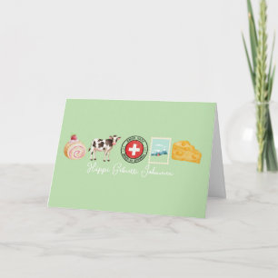 Tarjeta Cumpleaños feliz de Alemania suiza, Häppi Geburri