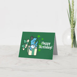 Tarjeta Cumpleaños feliz del Día de San Patricio