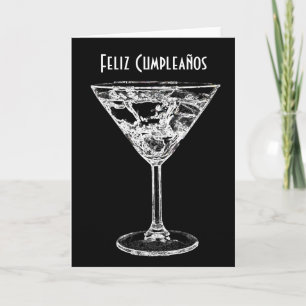 Tarjeta Cumpleaños Feliz/Español Cumpleaños Feliz