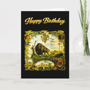 Tarjeta Cumpleaños Feliz Expo Panamericana 1901 Búfalo NY