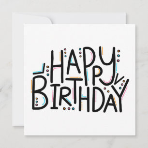 Tarjeta Cumpleaños Feliz Imperfecto