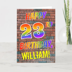 Tarjeta CUMPLEAÑOS FELIZ inspirado pintada de la mirada