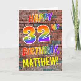 Tarjeta CUMPLEAÑOS FELIZ inspirado pintada de la mirada