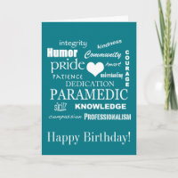 Cumpleaños feliz/Paramédico/EMT