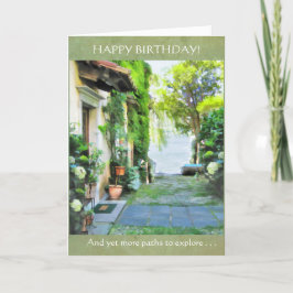 Tarjeta Cumpleaños feliz — pero más caminos para explorar