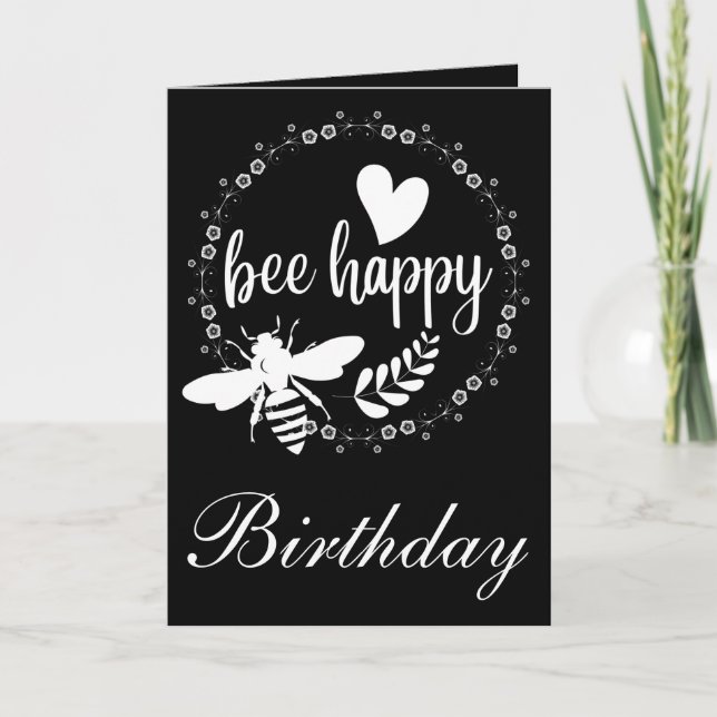 Tarjeta cumpleaños feliz personalizado (Anverso)
