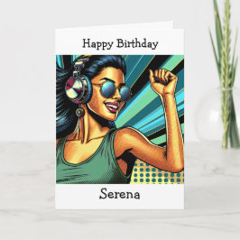 Tarjeta Cumpleaños Feliz Personalizado | Amante de música