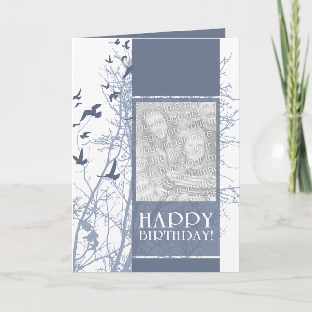 Tarjeta cumpleaños feliz (silupantalla) (Anverso)