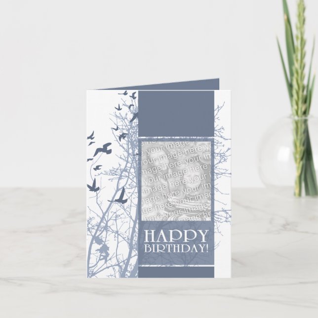 Tarjeta cumpleaños feliz (silupantalla) (Anverso)