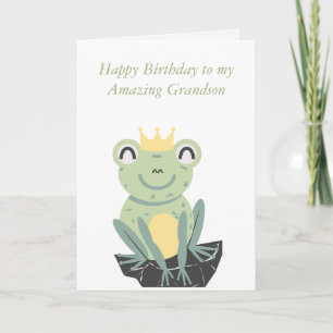 Tarjeta Cumpleaños feliz y personalizable para un niño