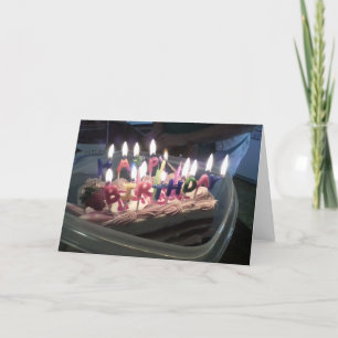 Tarjeta Cumpleaños... Foto de teléfono celular 2016