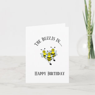 Tarjeta Cumpleaños G Card : El alboroto está en