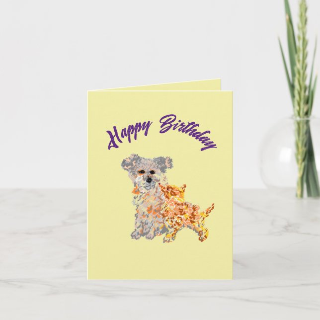 Tarjeta Cumpleaños G Card : Hermano, Hermano, Amor Hermano (Anverso)