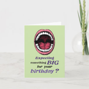 Tarjeta Cumpleaños Gay Algo Grande