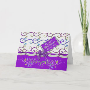 Tarjeta Cumpleaños - Girly - Diversión