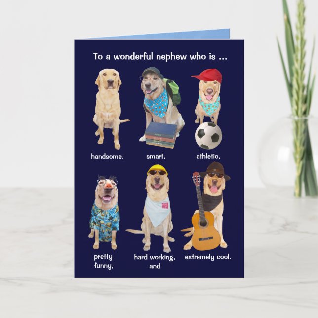 Tarjeta Cumpleaños gracioso para el personalizable para el (Anverso)