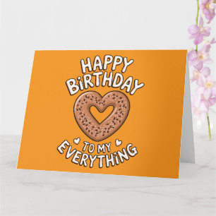 Tarjeta Cumpleaños Gracioso Para Novio De Comida Para Novi