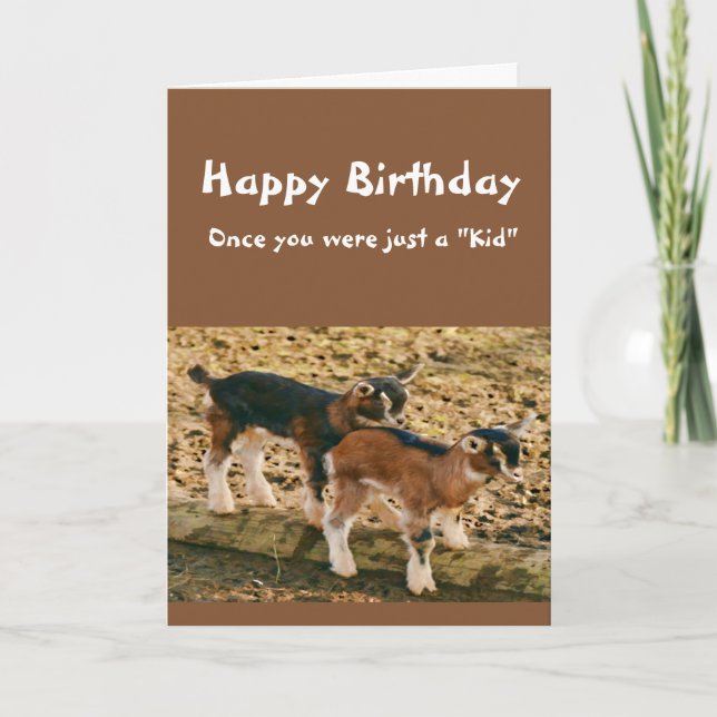 Tarjeta Cumpleaños gracioso sobre el humor de la vieja cab (Anverso)