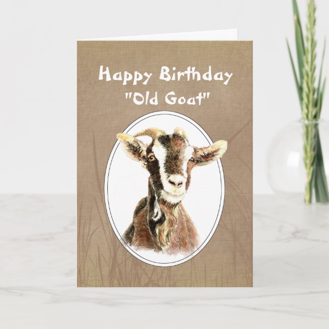 Tarjeta Cumpleaños gracioso sobre el humor de la vieja cab (Anverso)
