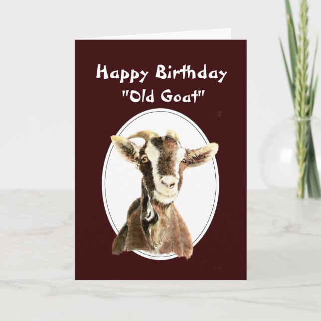 Tarjeta Cumpleaños gracioso sobre el humor de la vieja cab (Anverso)