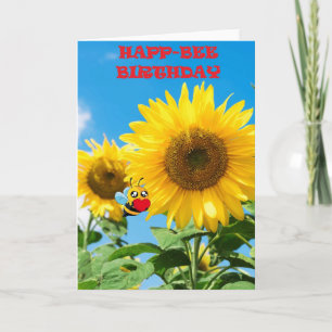 Tarjeta Cumpleaños Happ-Bee