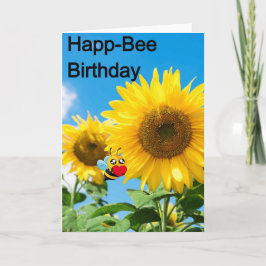 Tarjeta Cumpleaños Happ-Bee