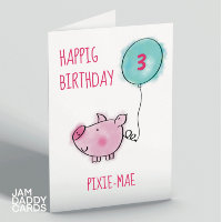 Cumpleaños HapPIG Cumpleaños personalizable