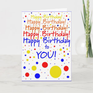 Tarjeta Cumpleaños! Humor