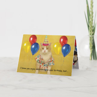 Tarjeta Cumpleaños humorístico