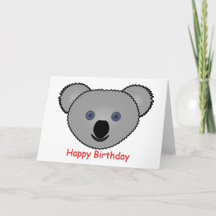 Tarjeta Cumpleaños Kudds Koala